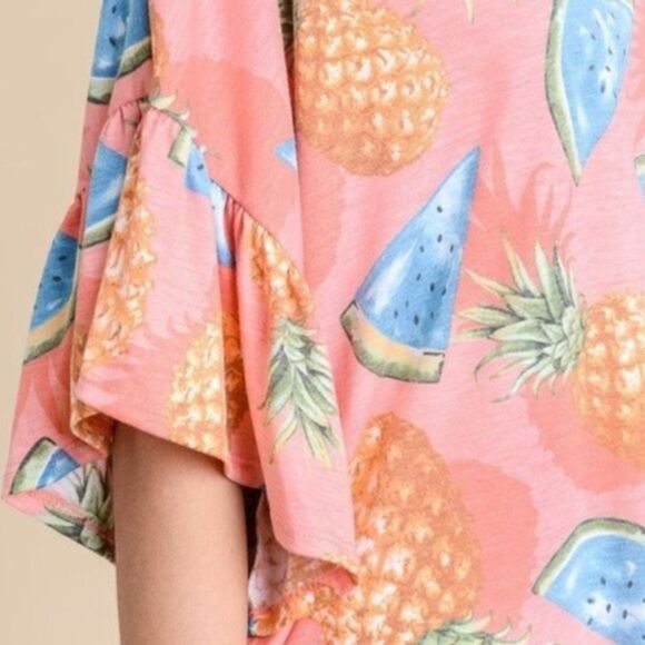 Pink Pineapple and Watermelon Top - Picture 10 of 10